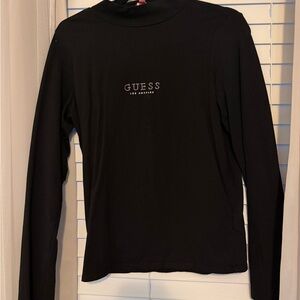 GUESS Black Long Sleeve Tee